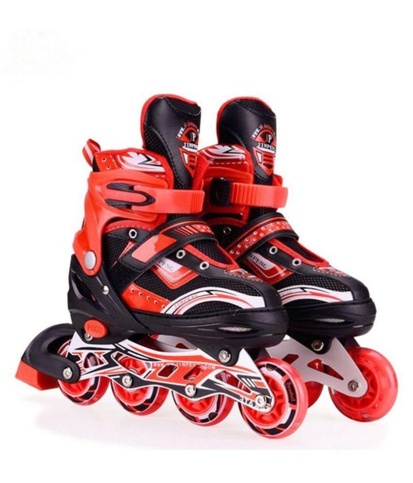 Hoteon Red Inline Skates Large Buy Online at Best Price on Snapdeal