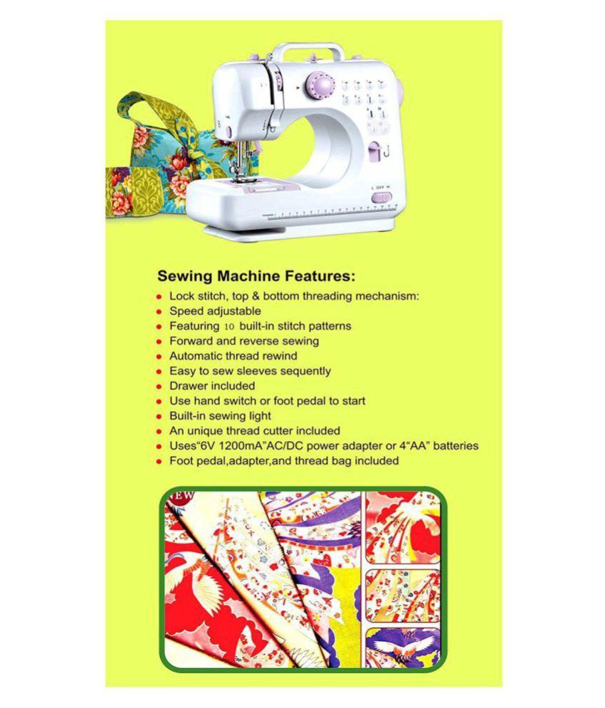 CreativeVia MHDR505 Electric Sewing Machine Price in India Buy