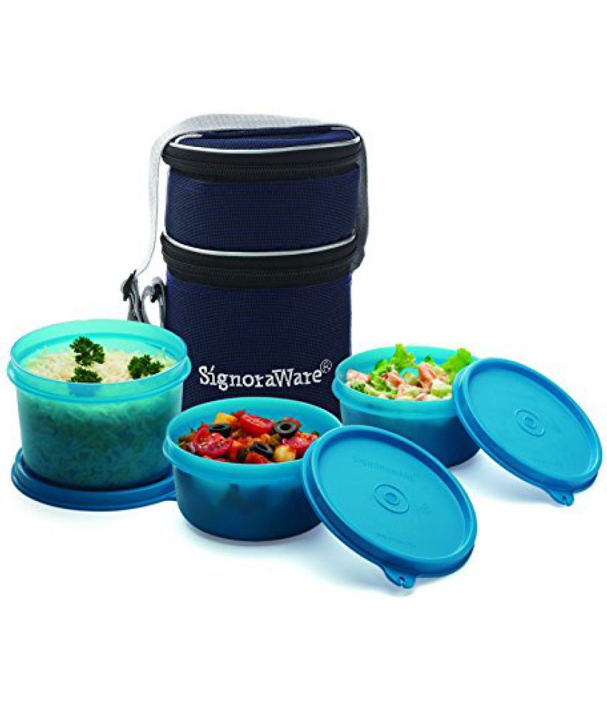 signoraware best lunch box with bag