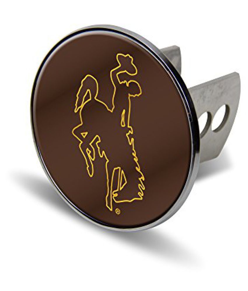 NCAA Wyoming Cowboys Laser Cut Metal Hitch Cover, Large, Silver: Buy Online  at Best Price on Snapdeal