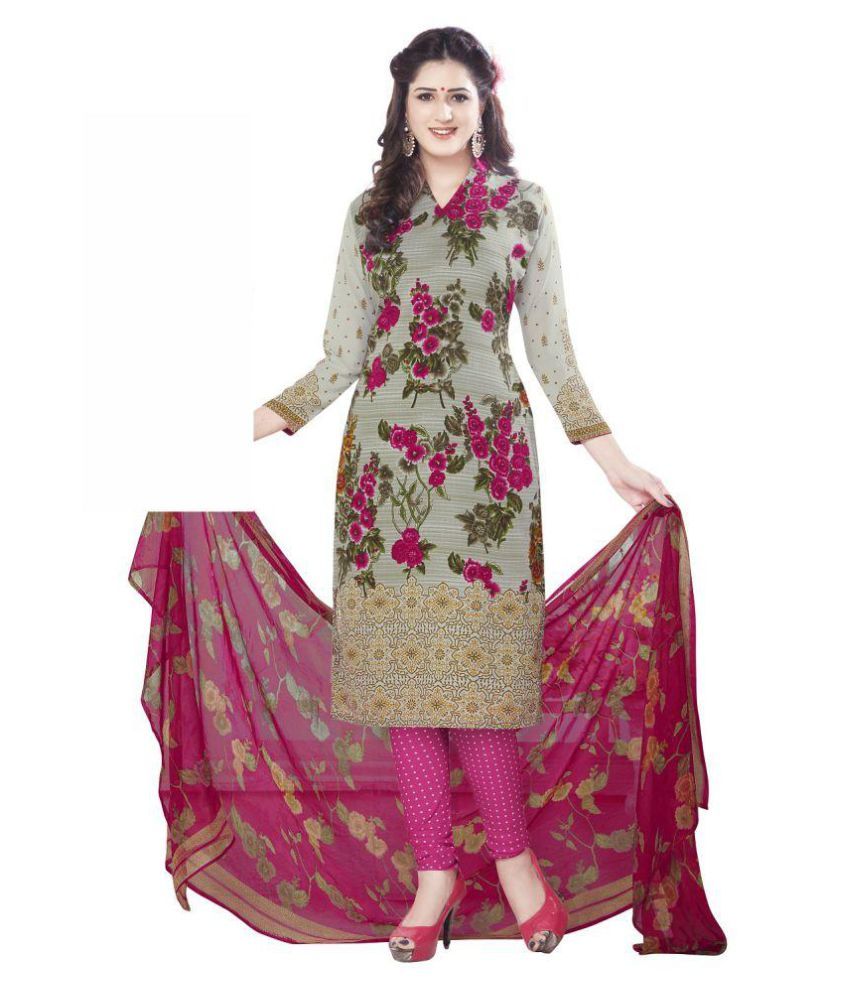 varsha churidar material