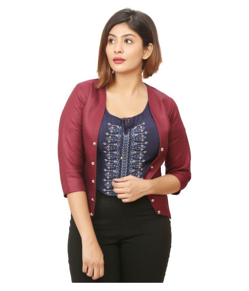 Buy Trustedsnap Cotton Lycra Shrugs Online at Best Prices in India