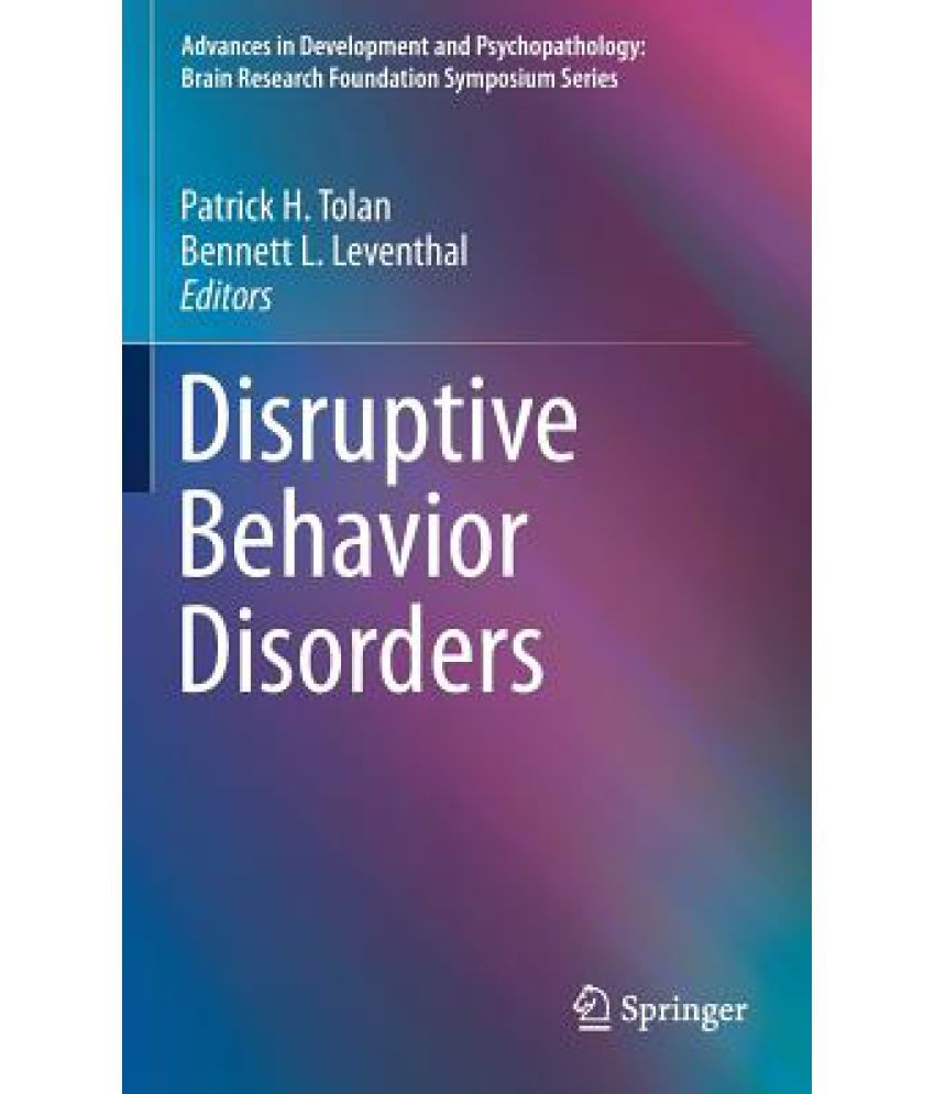 Disruptive Behavior Disorders Buy Disruptive Behavior Disorders Online