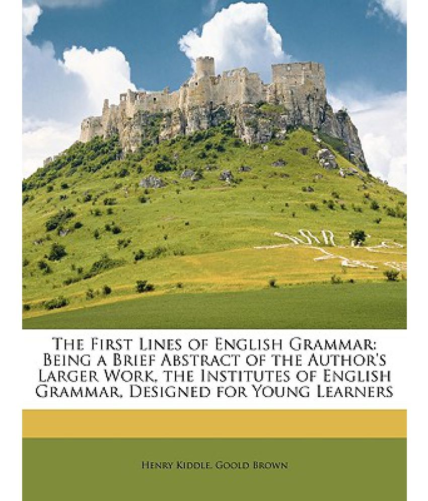 the-first-lines-of-english-grammar-buy-the-first-lines-of-english