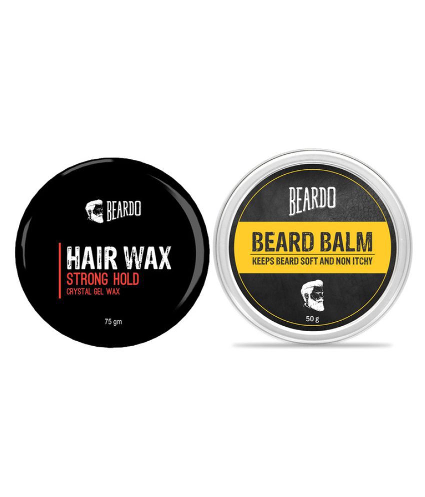 BEARDO Stronghold Wax& Beard Balm - 50 gm: Buy BEARDO Stronghold Wax ...