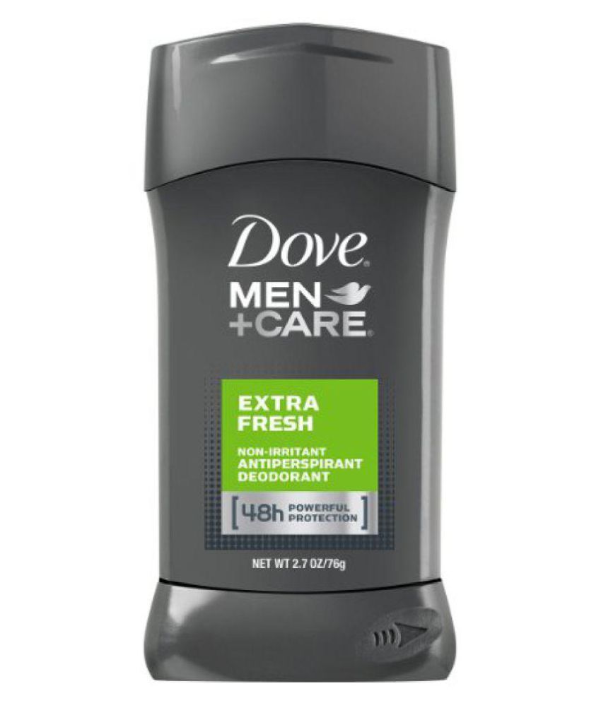Dove Men+Care Antiperspirant Deodorant Stick, Extra Fresh 2.7 oz, Twin