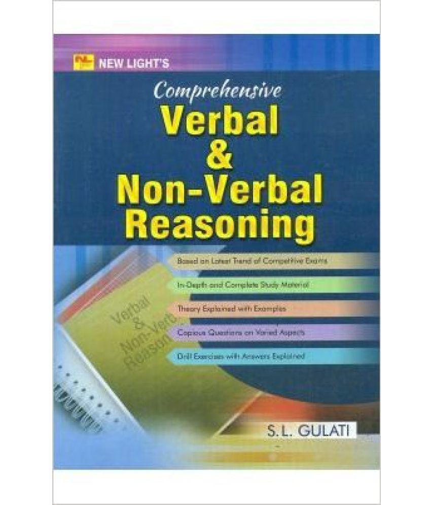 Verbal Non Verbal Reasoning Buy Verbal Non Verbal Reasoning 