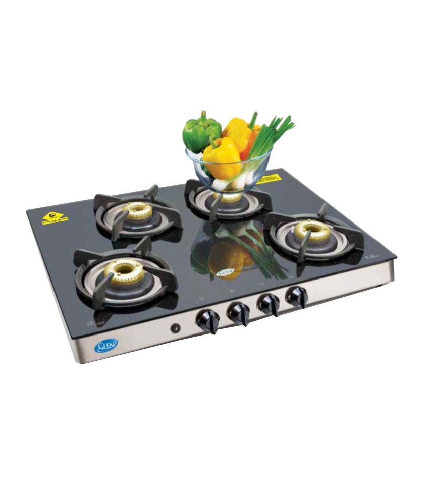 Glen GL 1048 GT BB 4 Burner Manual Gas Stove Price in India Buy Glen GL 1048 GT