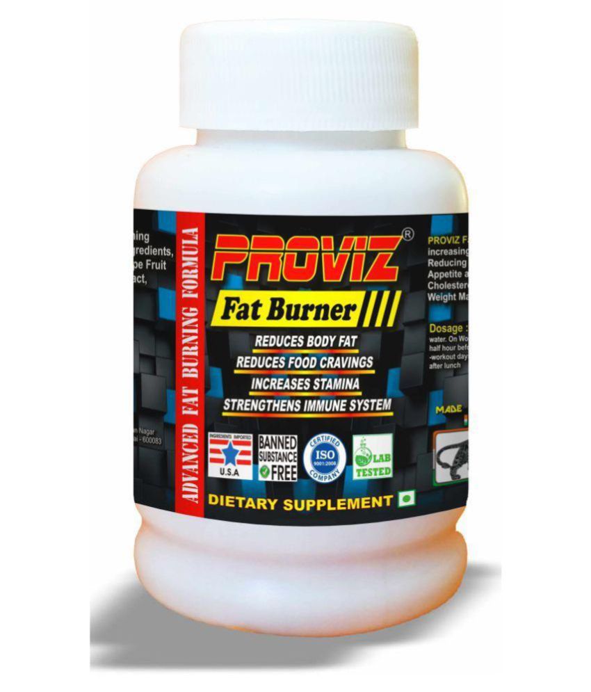 PROVIZ Fat Burner 90 no.s Unflavoured Fat Burner Capsule Buy PROVIZ