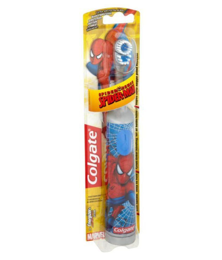 Colgate Spider-Man Battery Powered Electric Toothbrush IN00629A: Buy ...