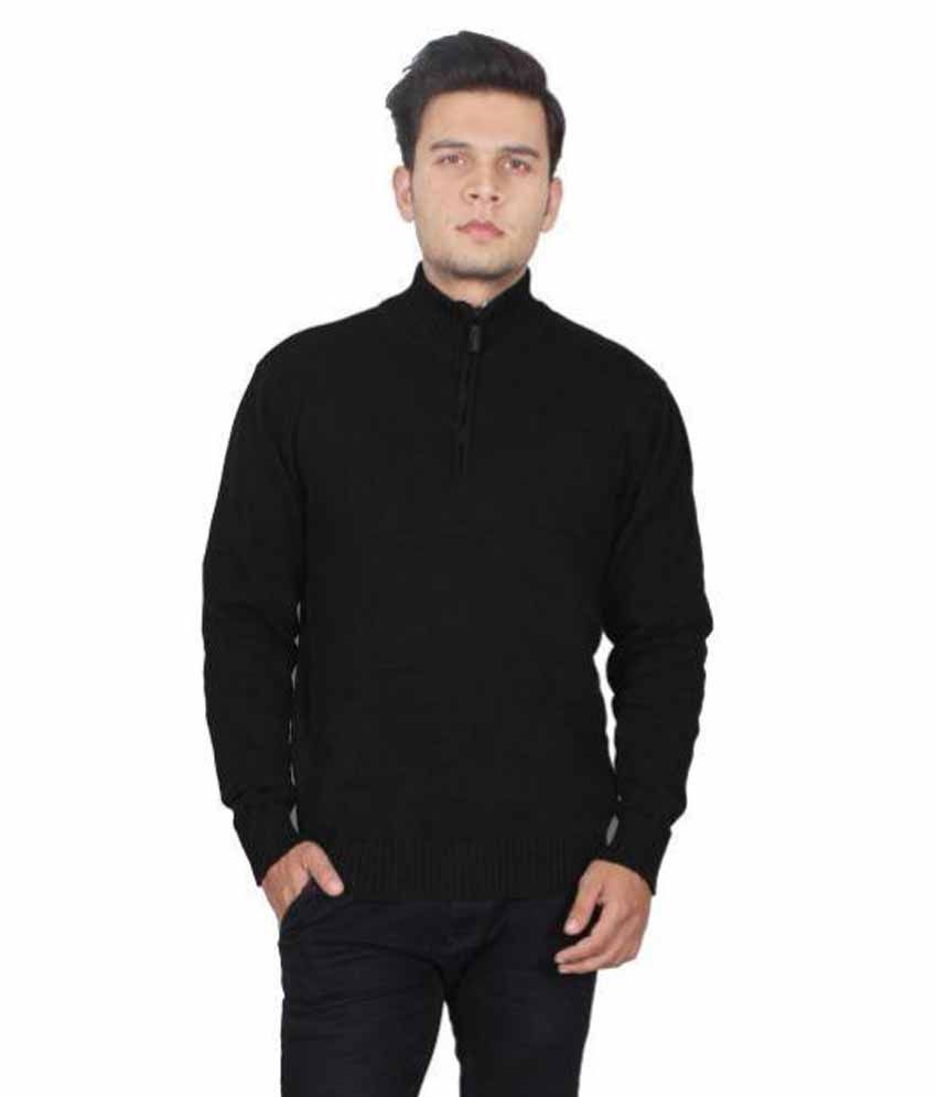     			Kotty Black High Neck Sweater