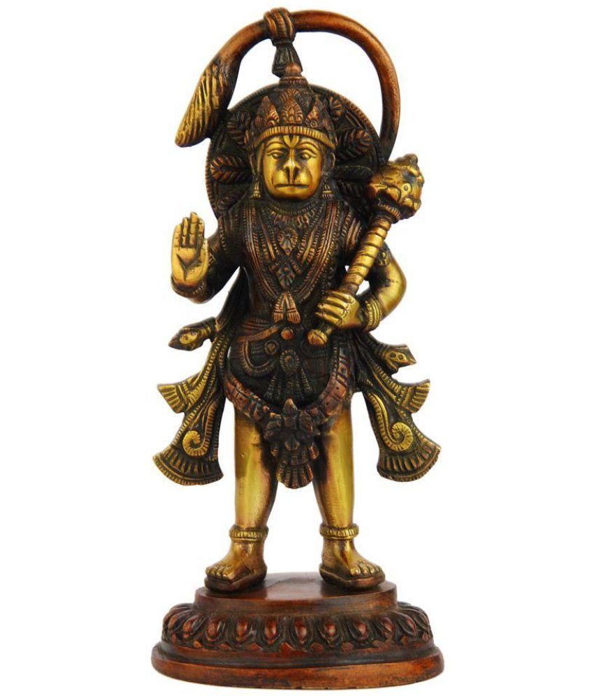 StatueStudio Hanuman Brass Idol Buy StatueStudio Hanuman Brass Idol at