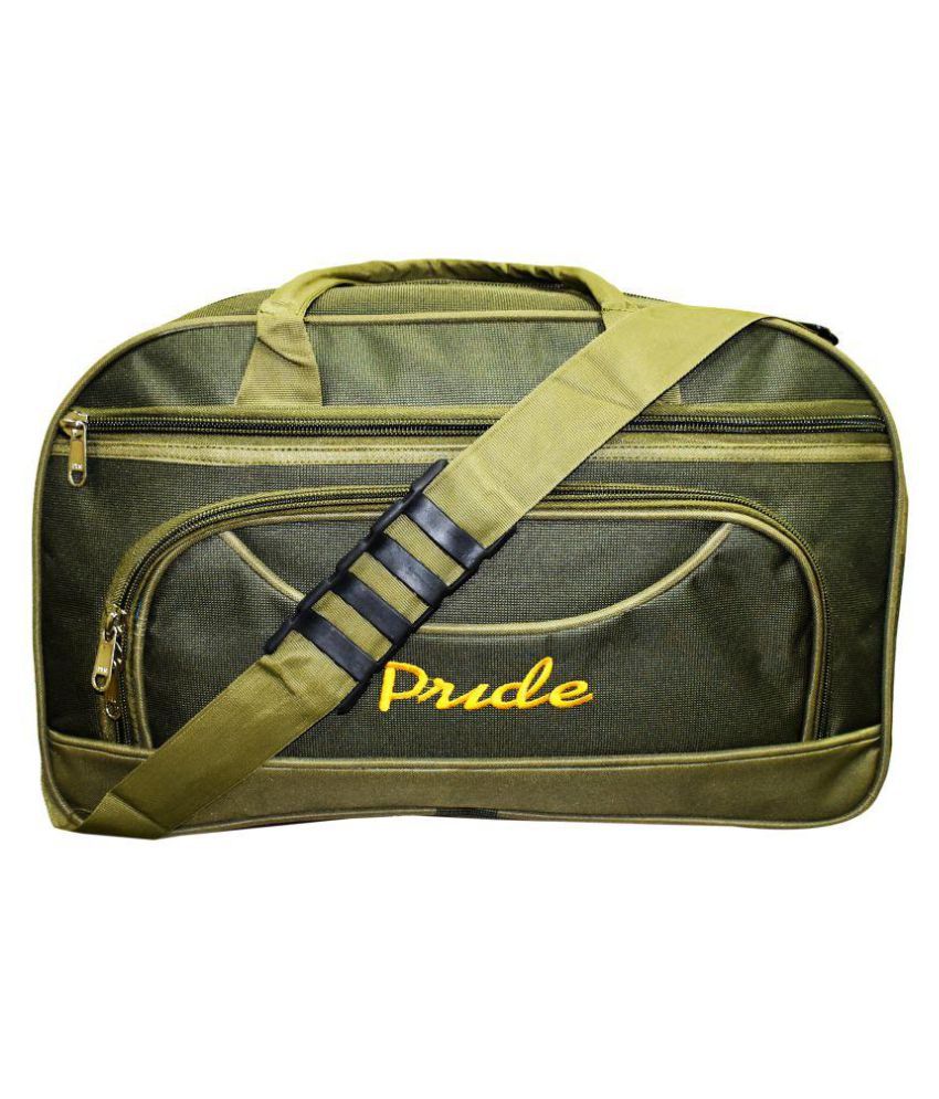 Pride Military Green Solid Duffle Bag - Buy Pride Military Green Solid Duffle Bag Online at Low ...