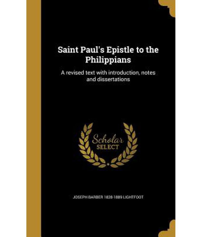 Saint Paul's Epistle to the Philippians Buy Saint Paul's Epistle to