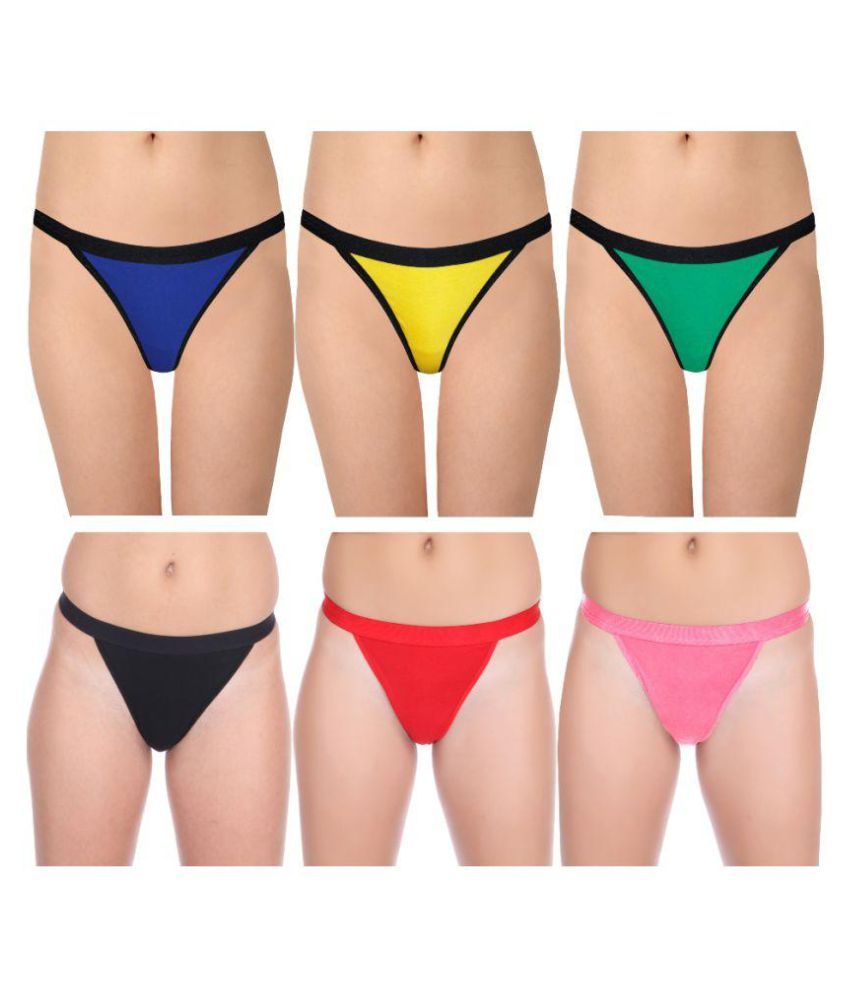     			Selfcare Cotton Thongs