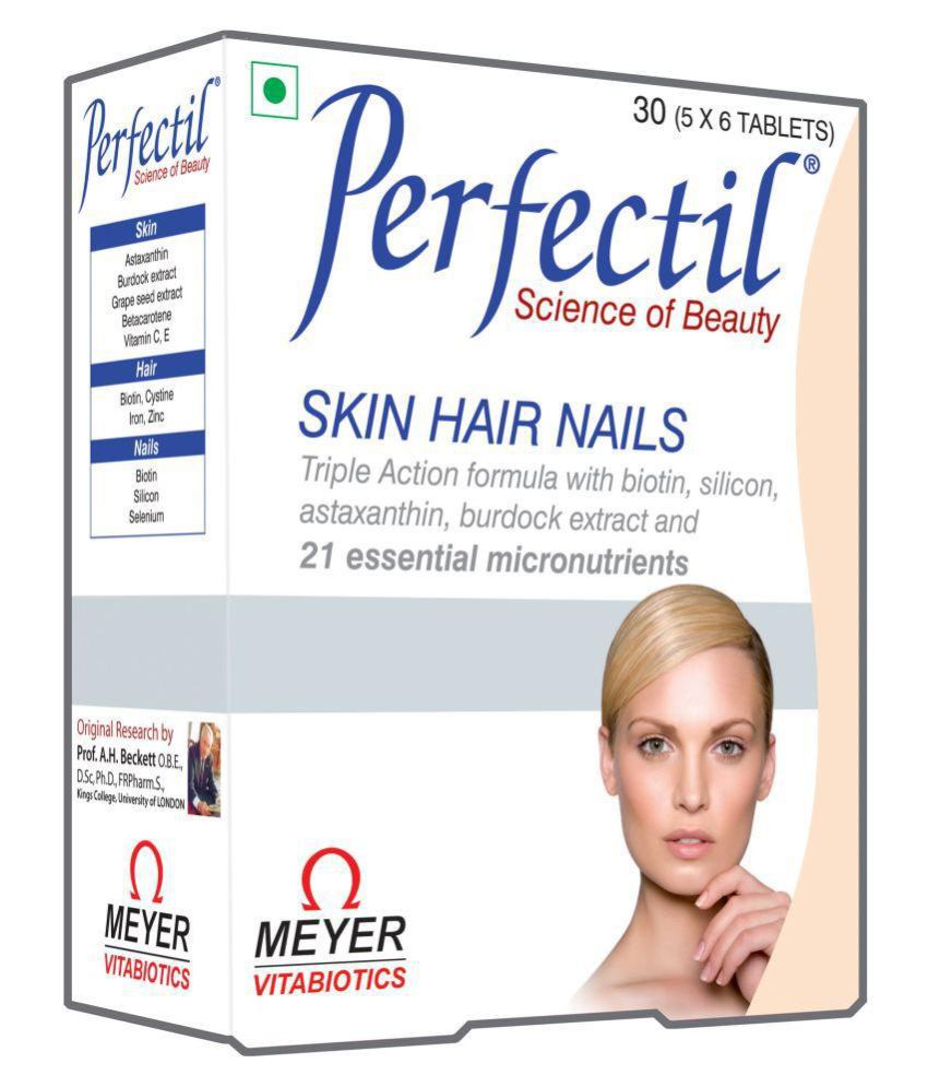 Perfectil Skin, nails and hair care tablets 30 gm Vitamins ...