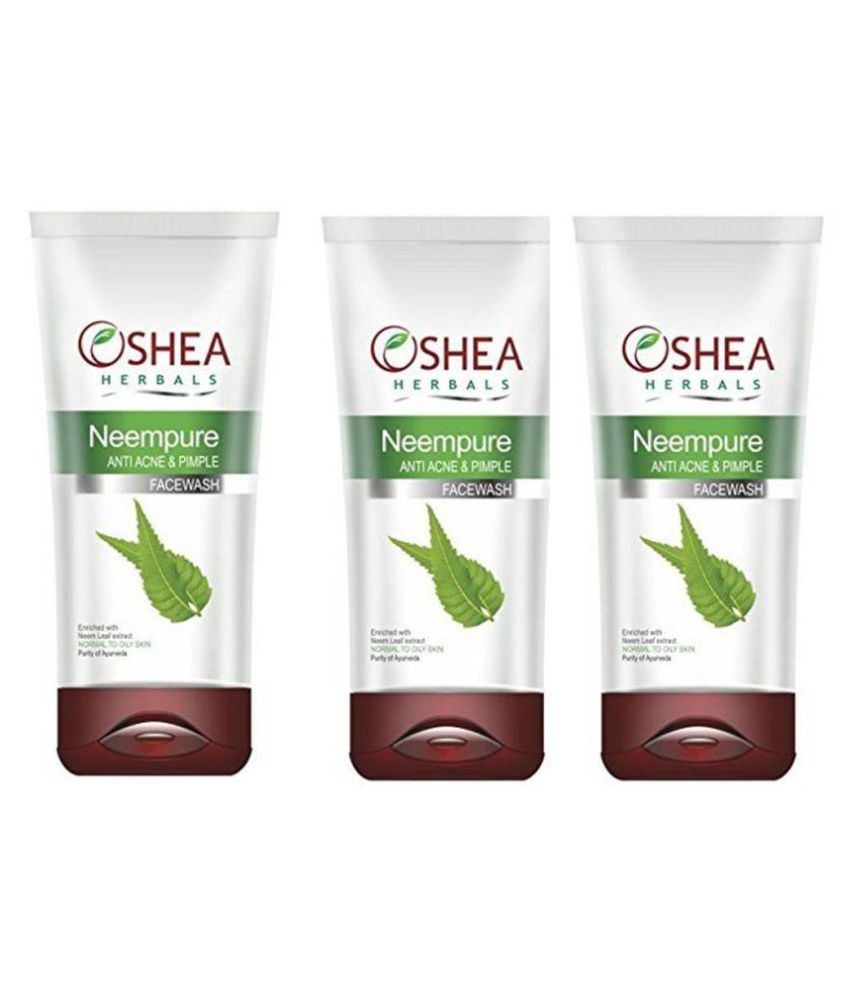 OSHEA Herbals Neempure Face Wash 120 ml Pack of 3 Buy OSHEA Herbals