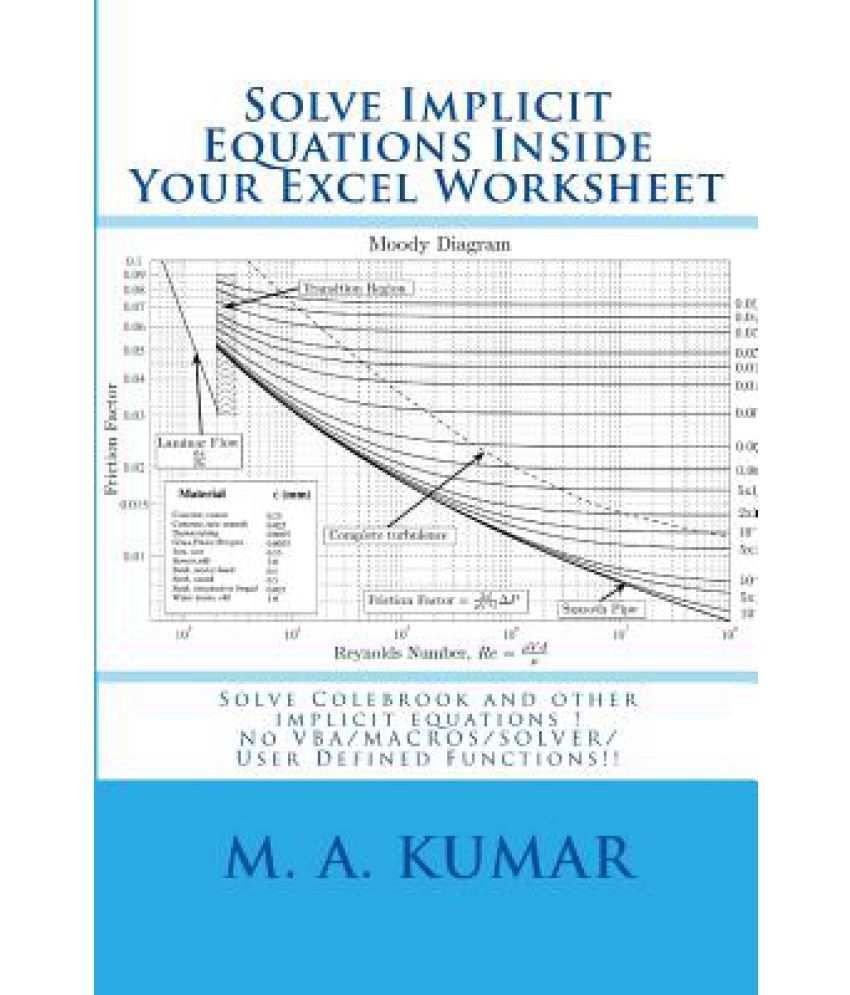 Solve Implicit Equations Inside Your Excel Worksheet Solve Implicit Equations Inside Your Excel Worksheet