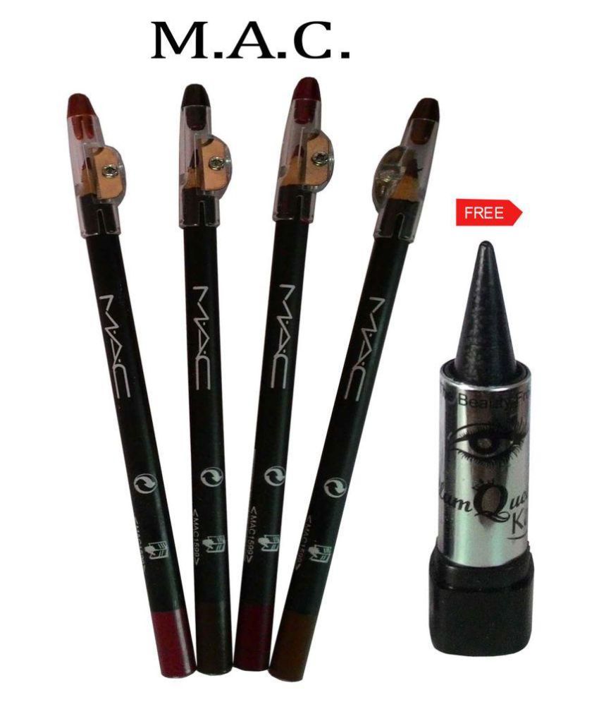 Mac Pencil Eyeliner with Free Kajal 1.5 gm Buy Mac Pencil Eyeliner