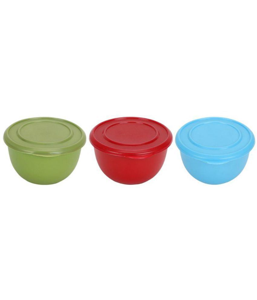Lavi Microwave Safe Serving Bowls with Lid Pack of 3: Buy Online at