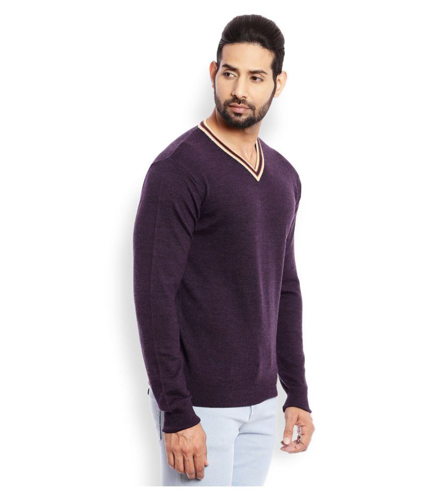 Raymond Purple Sweatshirt - Buy Raymond Purple Sweatshirt Online at Low ...