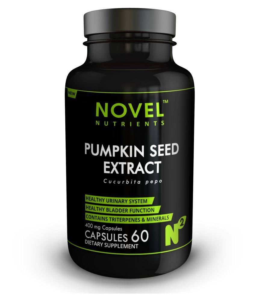Novel Nutrients PUMPKIN SEED EXTRACT 400MG 60 CAPSULES Capsule 100 gm Buy Novel Nutrients