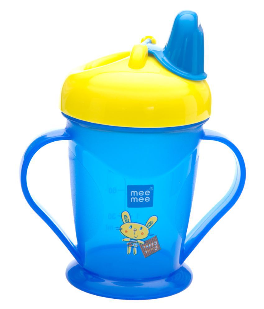     			Mee Mee Blue Plastic Spout Sippers baby sipper bottle