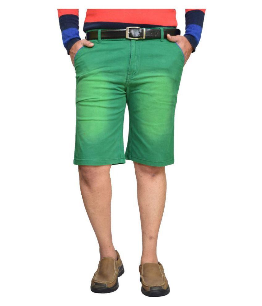     			British Terminal Green Shorts