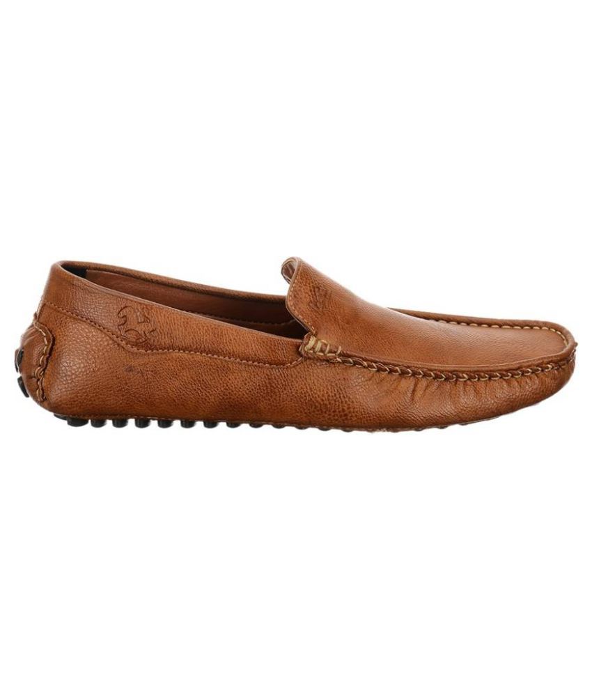 lee fox tan loafers
