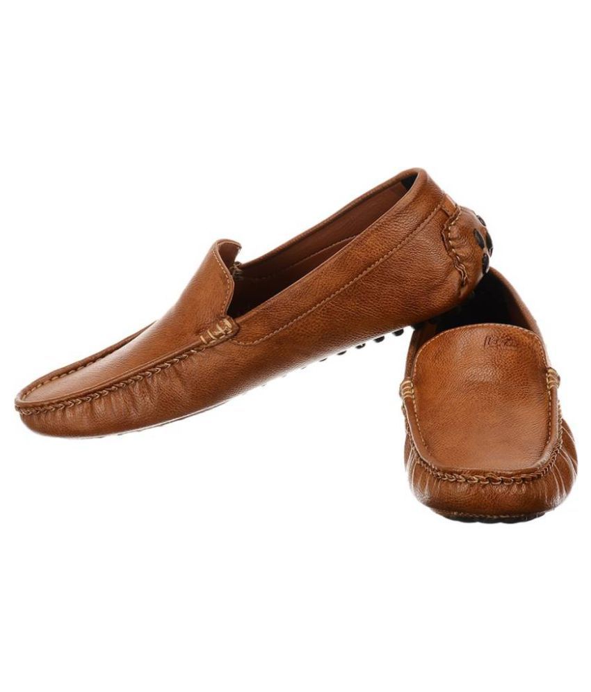 lee fox loafers black