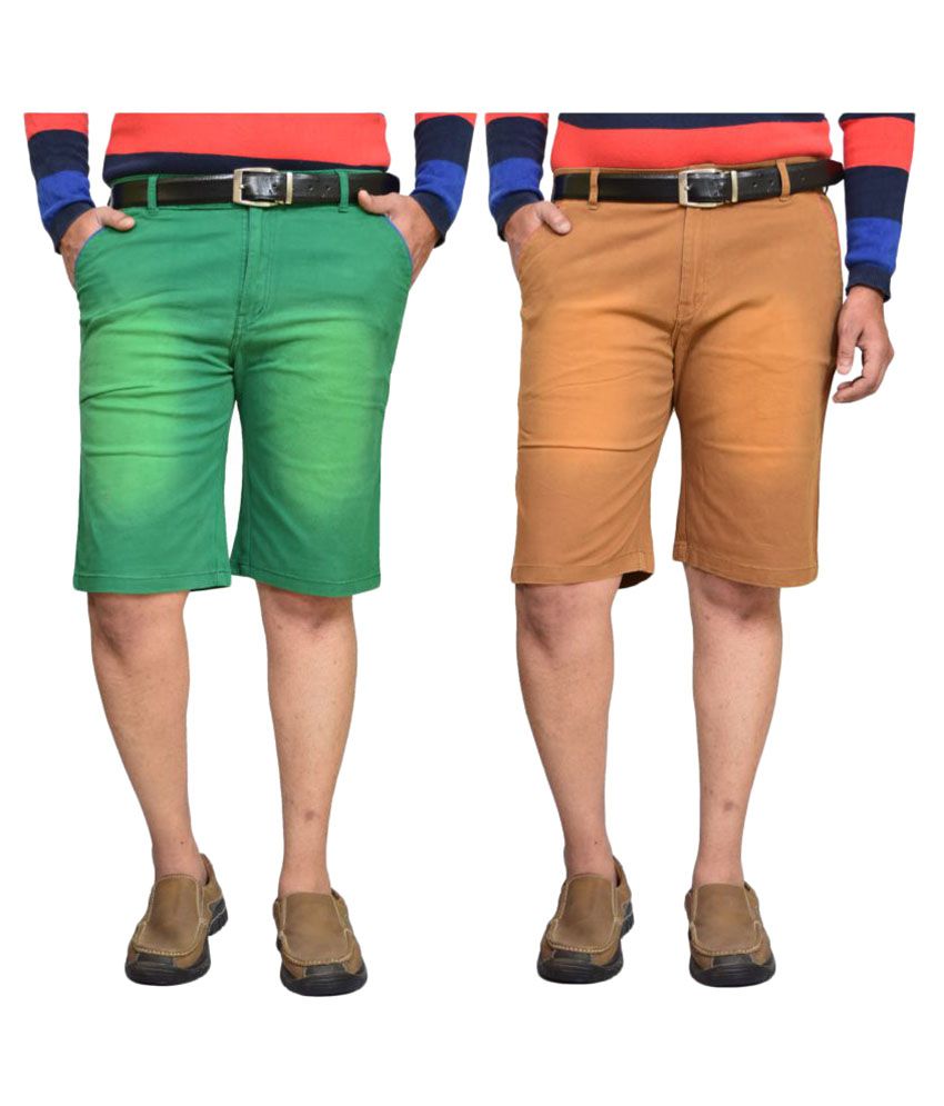     			British Terminal Multi Shorts Pack of 2