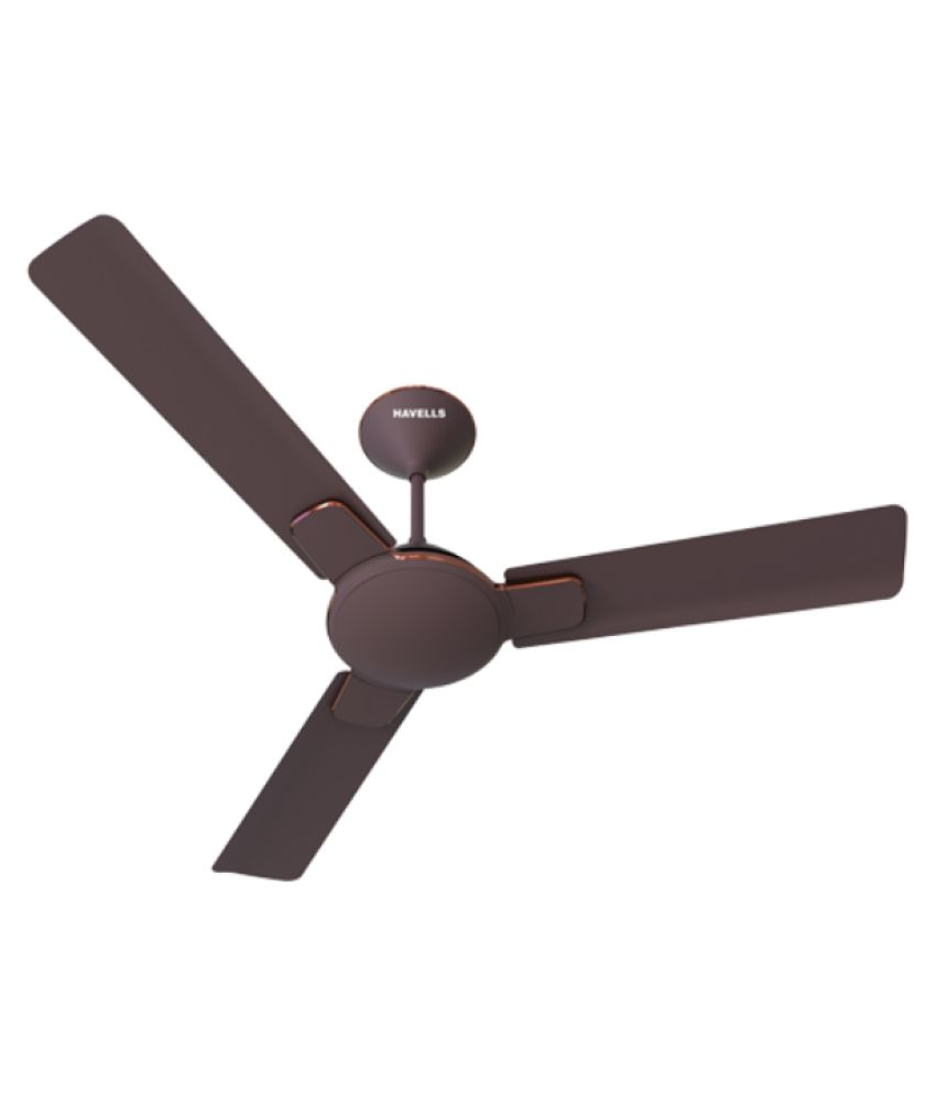 Havells 1200 Enticer Ceiling Fan Brown Copper (Pack of 2) Price in