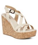 MARC LOIRE -  Cream Women's Wedges Heels