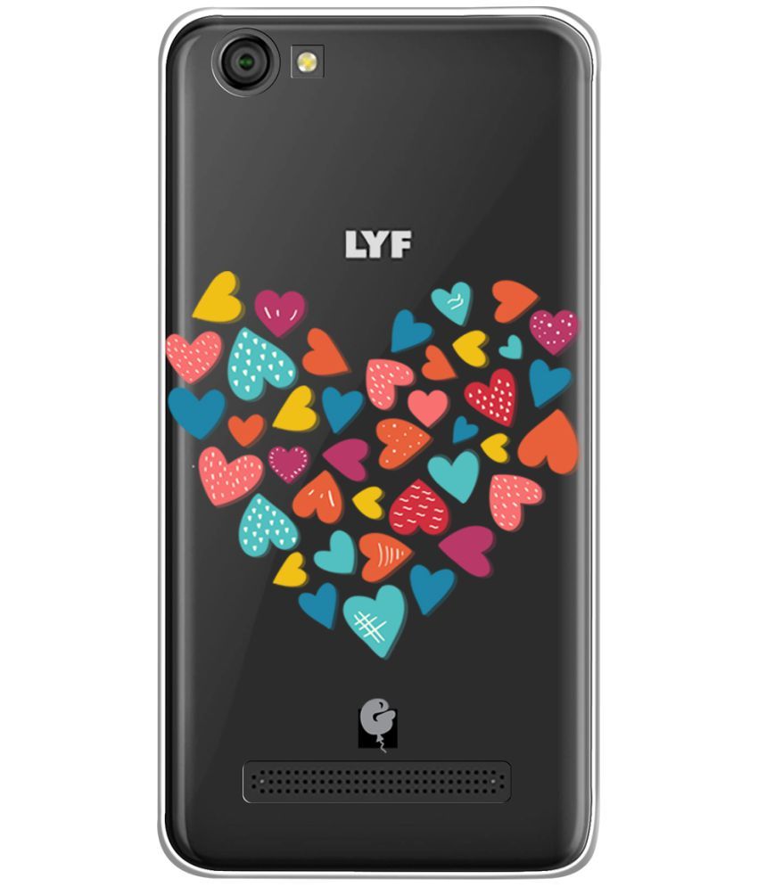 LYF Flame 1 Printed Cover By Gubarey Printed Back Covers Online at