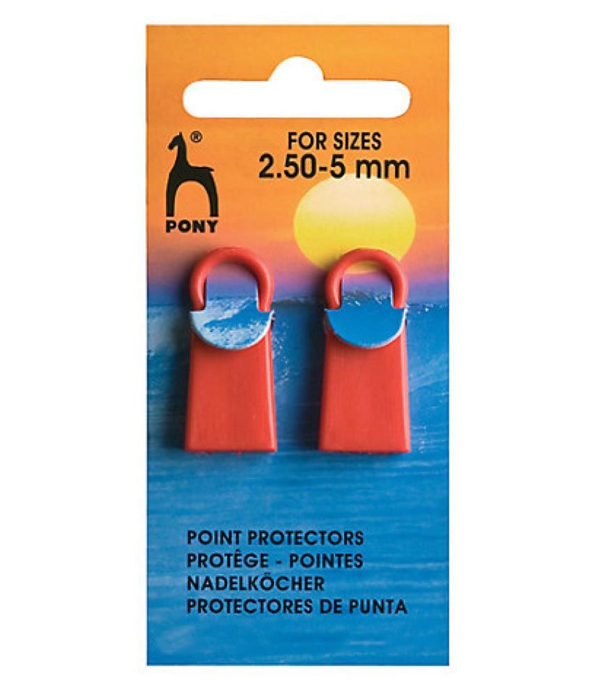     			Vardhman Pony Point Rubber Protectors for Knitting Needles - Pack of 4