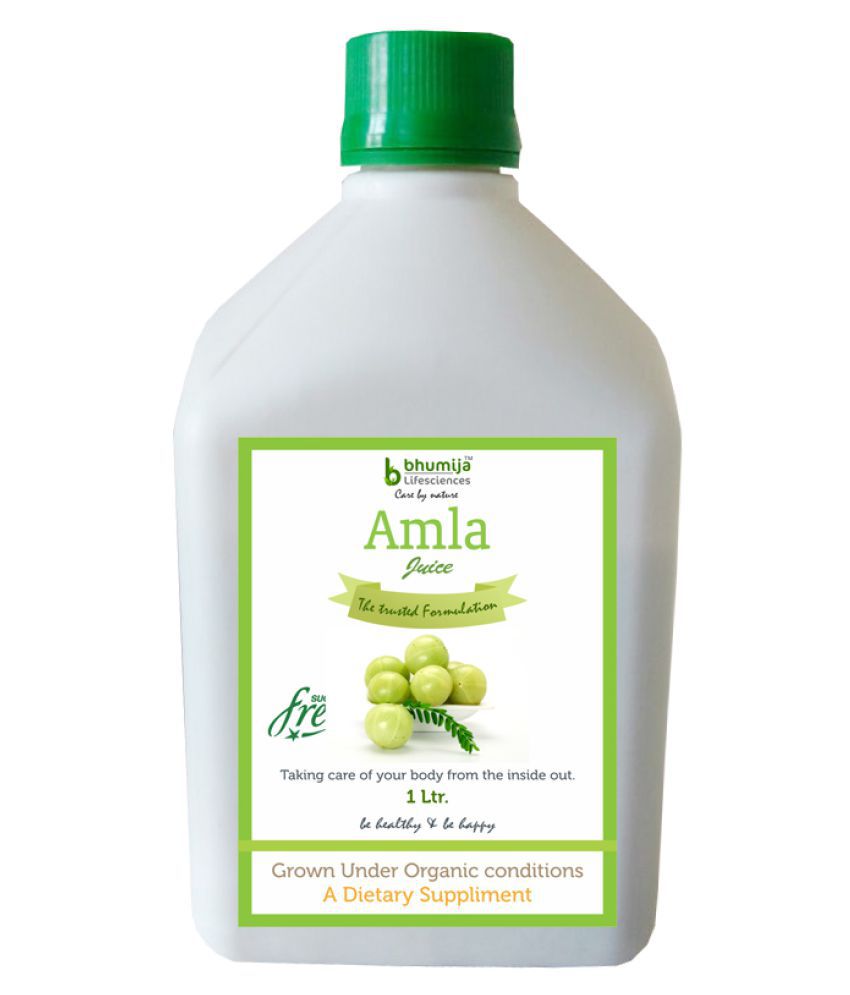     			BHUMIJA LIFESCIENCES Amla Juice 1 Ltr. Nutrition Drink Liquid 1 l (Pack of 1)