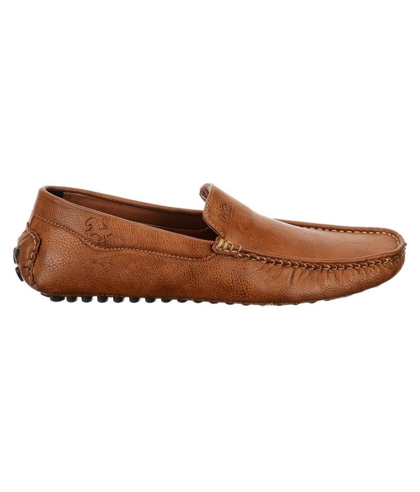 Look Style Tan Loafers - Buy Look Style 