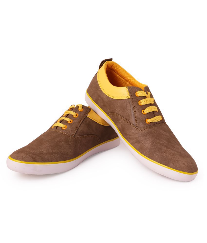 TTS Sneakers Brown Casual Shoes - Buy TTS Sneakers Brown Casual Shoes ...