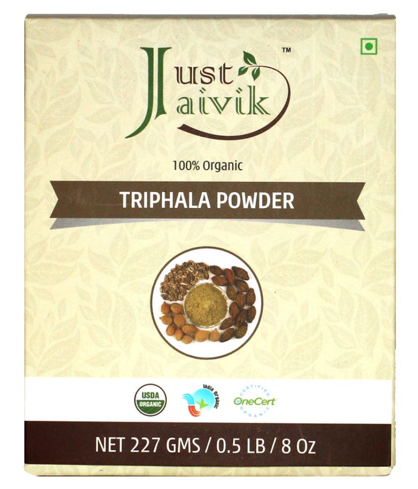 Just Jaivik Organic Triphala Powder Leave In Conditioner 227 gm Buy