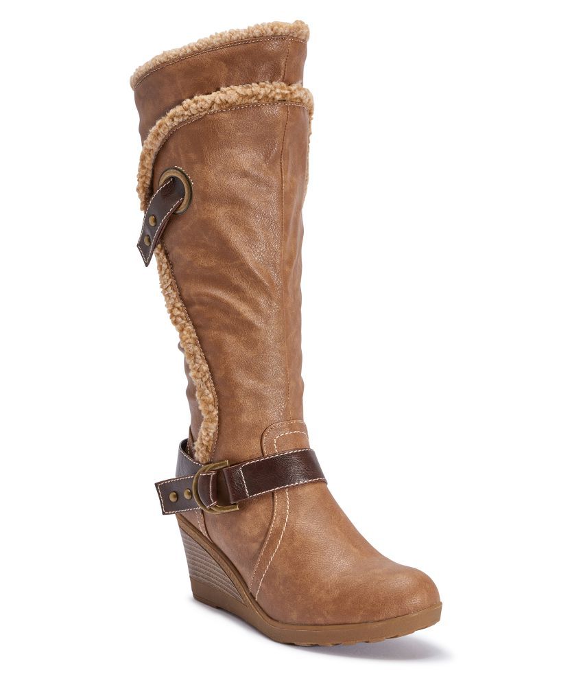 truffle collection beige boots