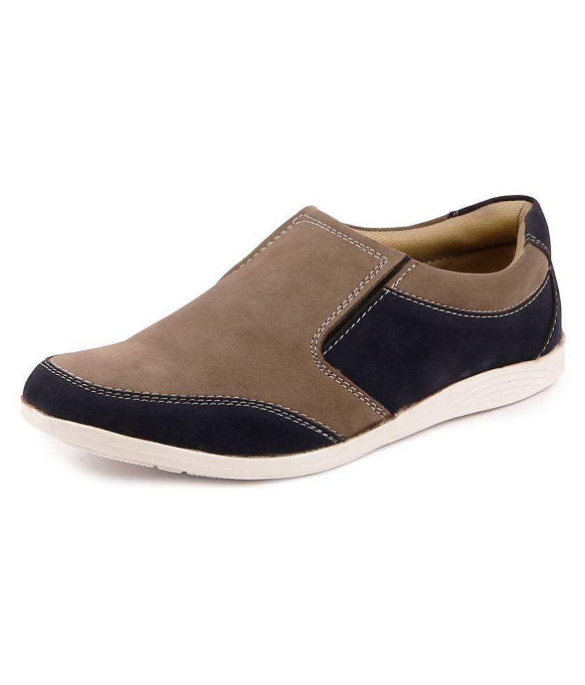 True Soles Lifestyle Brown Casual Shoes - Buy True Soles Lifestyle ...