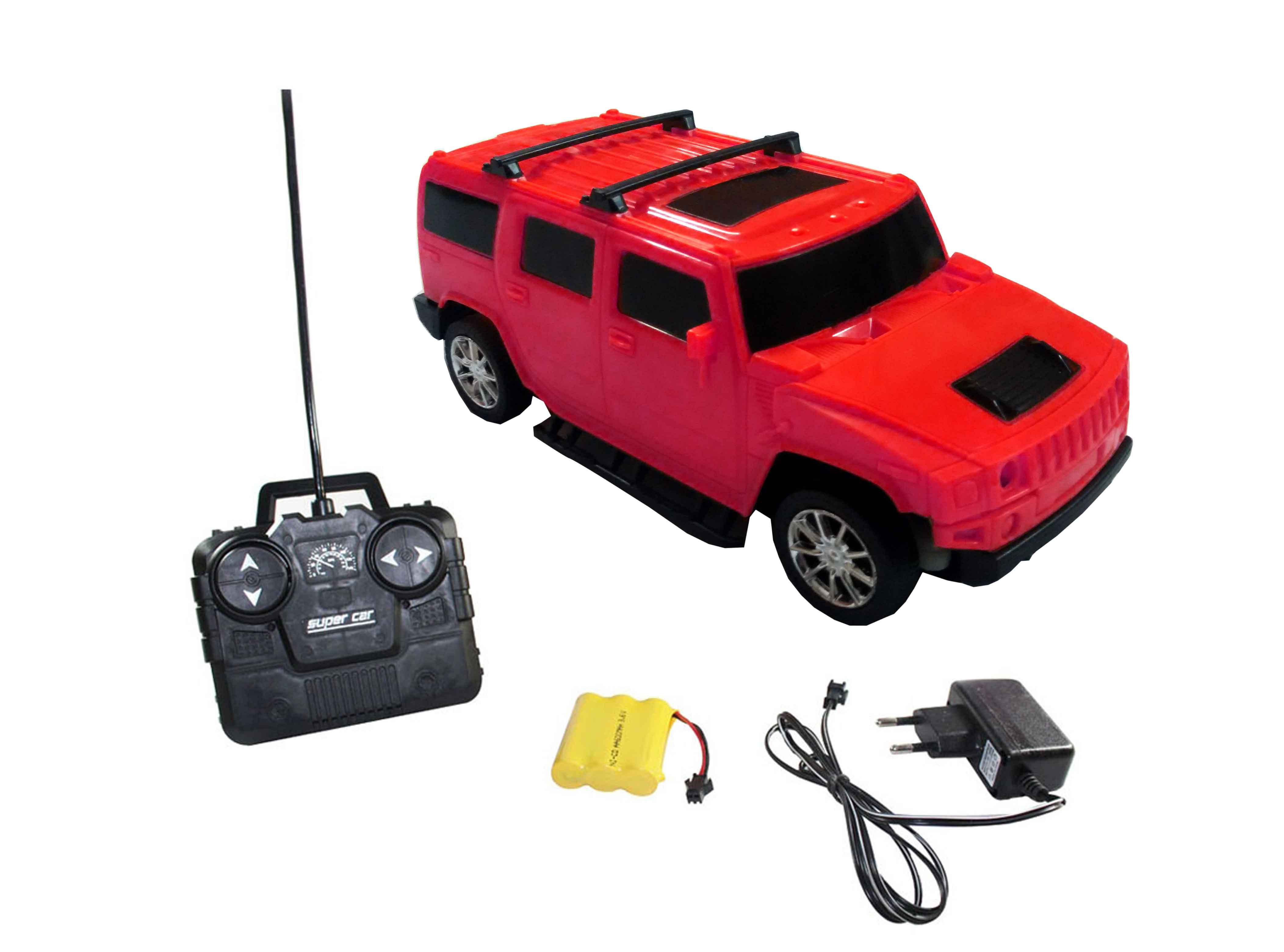Fantasy India Red Rechargeable Remote Control Hummer Car