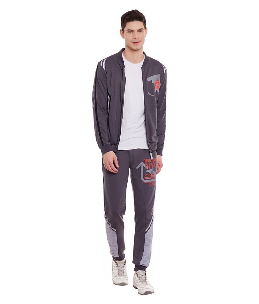 grey cargo tracksuit