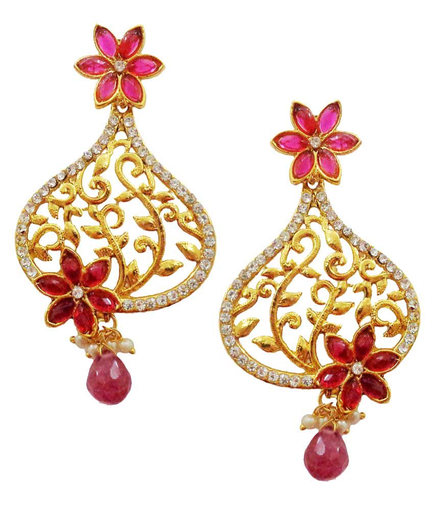 Lalso Amazing Rani Pink Bollywood Style Designer Wedding Jewelry ...