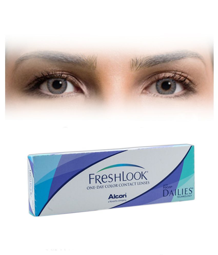 Alcon Freshlook OneDay Grey Daily Disposable Colored