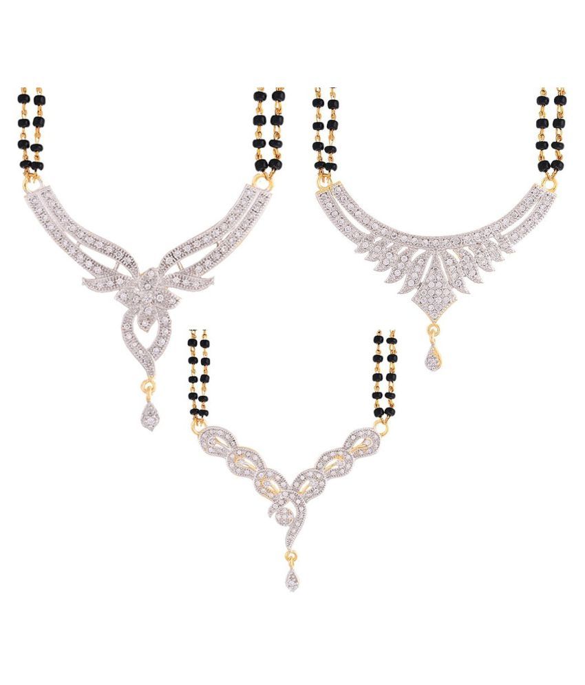     			YouBella Alloy mangalsutra Set