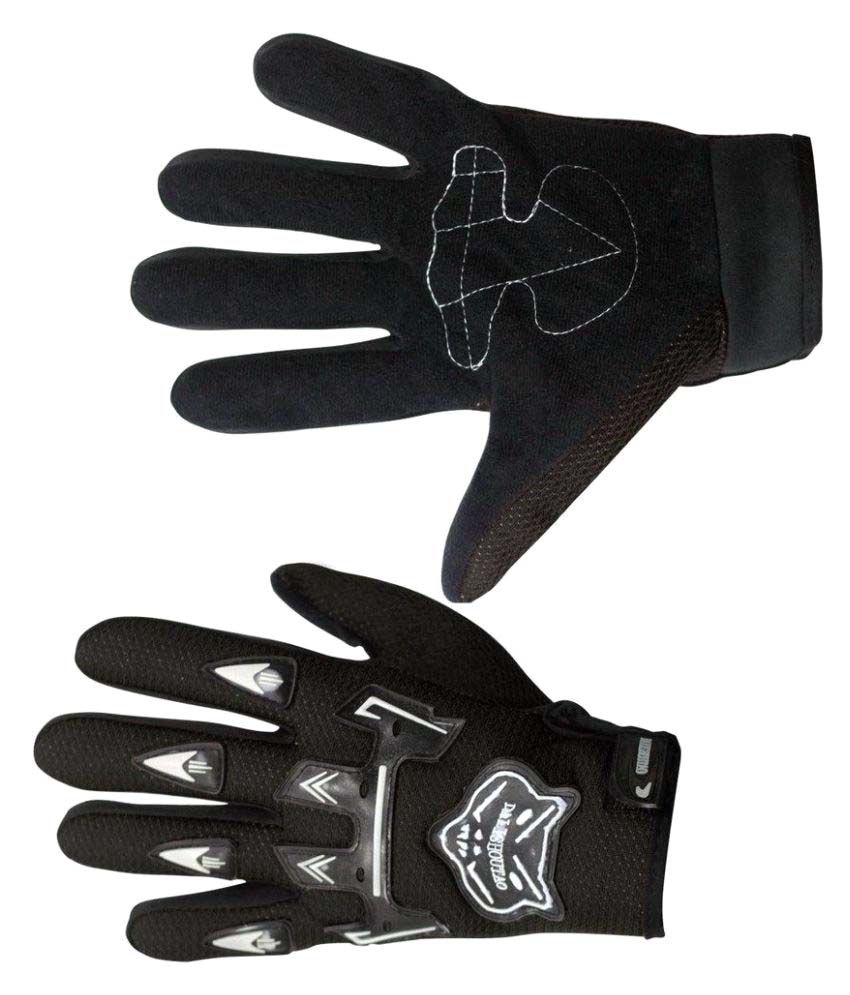     			Attractive Offer World Black Gloves Single Pair