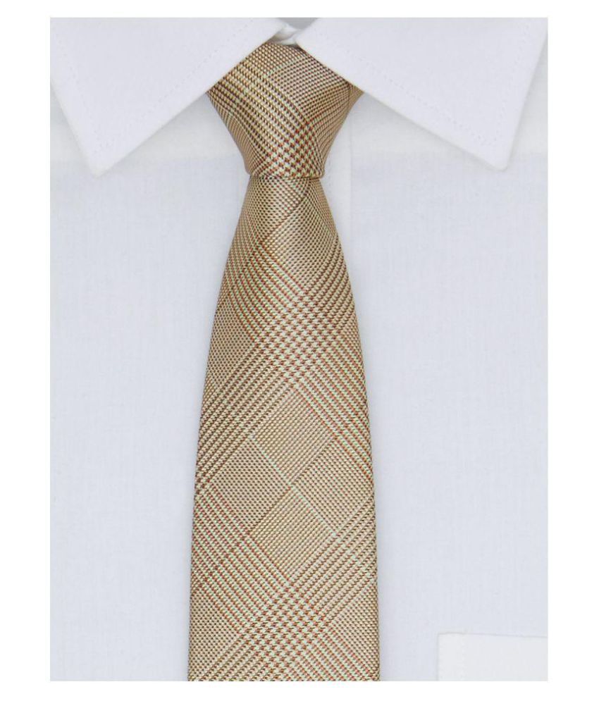 Thingalicious Beige Formal Necktie: Buy Online at Low Price in India ...