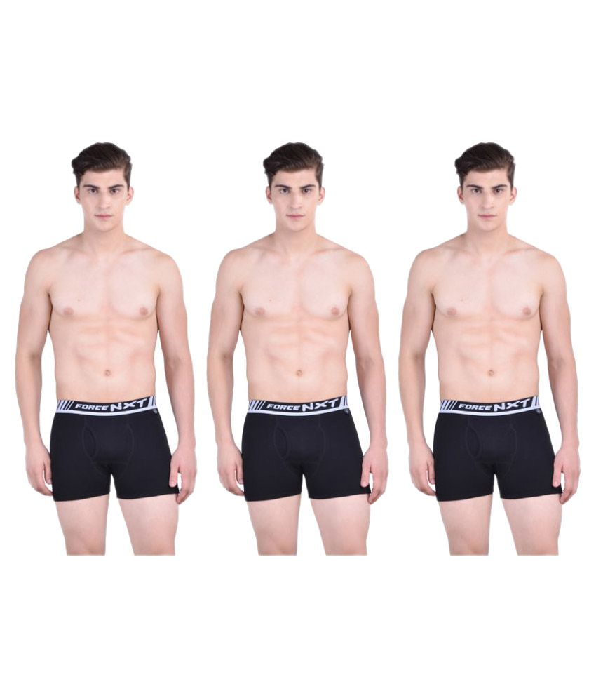     			Force NXT Black Trunk Pack of 3