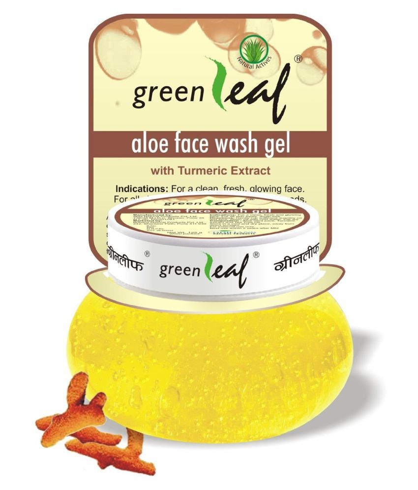 green leaf face cream